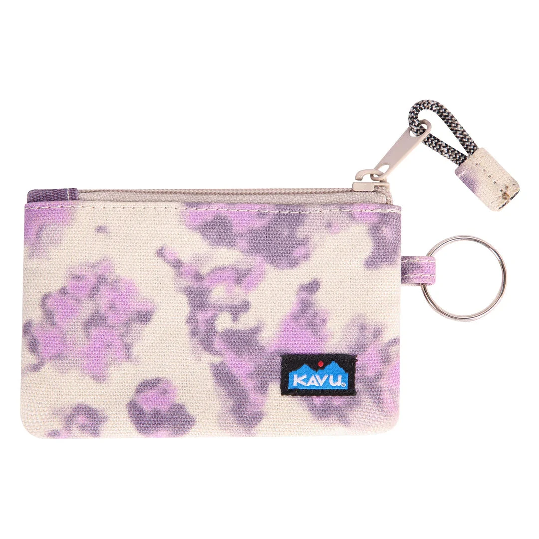 KAVU Stirling Double Sided Slim Cotton Canvas Zip Wallet 7 KAVU Stirling Double Sided Slim Cotton Canvas Zip Wallet