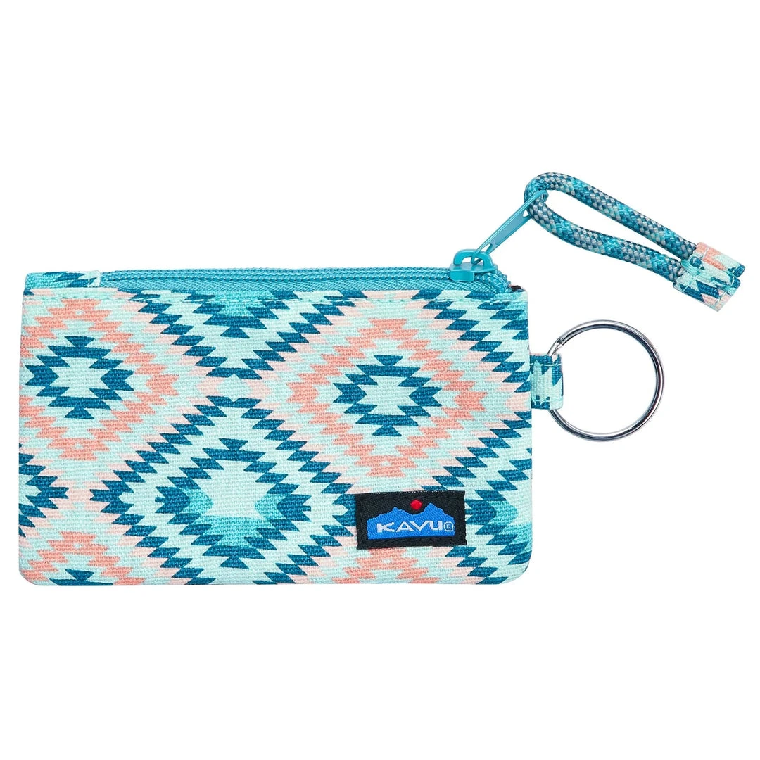 KAVU Stirling Double Sided Slim Cotton Canvas Zip Wallet 8 KAVU Stirling Double Sided Slim Cotton Canvas Zip Wallet