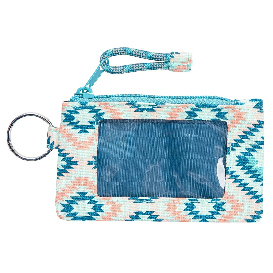 KAVU Stirling Double Sided Slim Cotton Canvas Zip Wallet 9 KAVU Stirling Double Sided Slim Cotton Canvas Zip Wallet