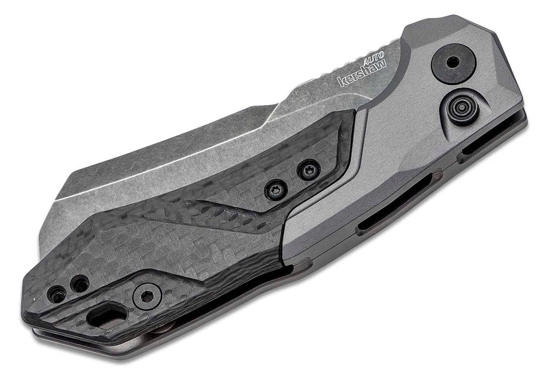 Kershaw 7850 Launch 14 Auto Folding Knife 3.375" Cleaver Blade (USA) Kershaw Knives 2 Kershaw 7850 Launch 14 Auto Folding Knife 3.375" Cleaver Blade (USA) Kershaw Knives