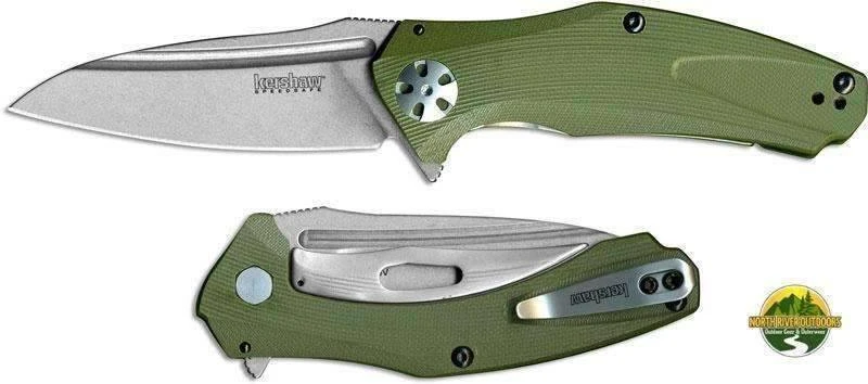 Kershaw Knives Kershaw Natrix A/O Knife 7007OL Olive 1 Kershaw Knives Kershaw Natrix A/O Knife 7007OL Olive