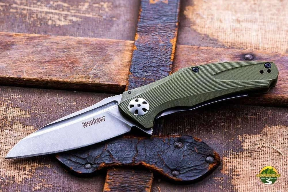 Kershaw Knives Kershaw Natrix A/O Knife 7007OL Olive 2 Kershaw Knives Kershaw Natrix A/O Knife 7007OL Olive