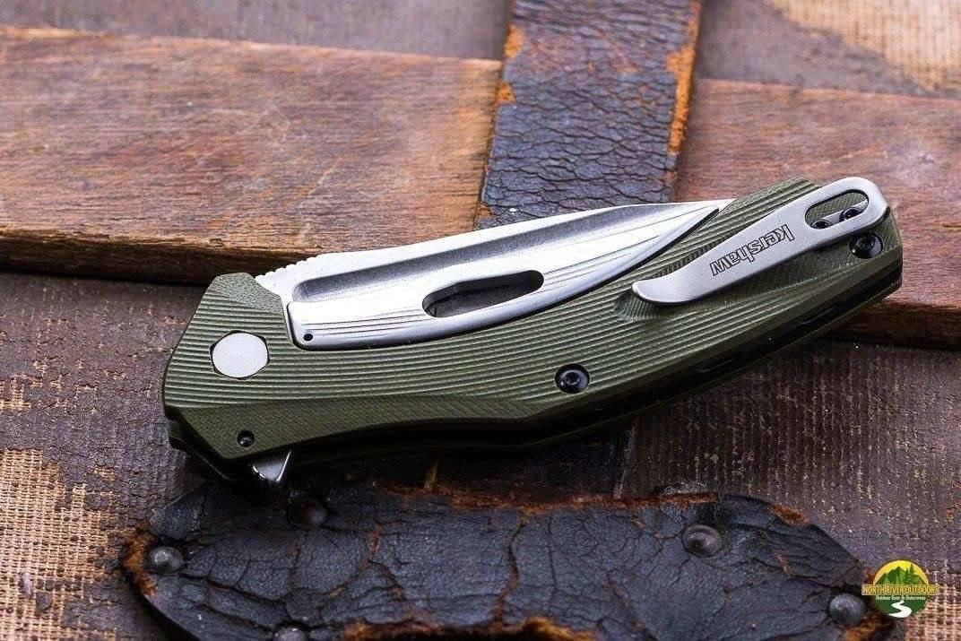 Kershaw Knives Kershaw Natrix A/O Knife 7007OL Olive 3 Kershaw Knives Kershaw Natrix A/O Knife 7007OL Olive