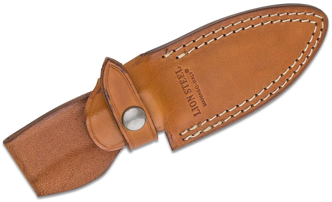 LionSteel Knives LionSteel Bushcraft Fixed Blade Knife 3.74" M390, Green Micarta Handles 4 LionSteel Knives LionSteel Bushcraft Fixed Blade Knife 3.74" M390, Green Micarta Handles