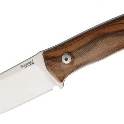 LionSteel Knives LionSteel M4 ST Bushcraft Fixed 3.74" Satin M390 Blade, Santos Wood