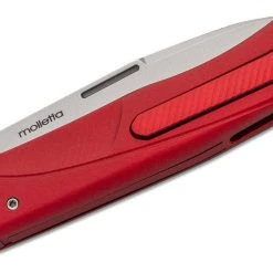 LionSteel Knives LionSteel Thrill Slipjoint Folding Knife 3.15" M390 Satin Blade, Red 10 LionSteel Knives LionSteel Thrill Slipjoint Folding Knife 3.15
