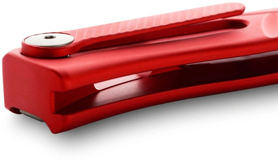 LionSteel Knives LionSteel Thrill Slipjoint Folding Knife 3.15" M390 Satin Blade, Red 7 LionSteel Knives LionSteel Thrill Slipjoint Folding Knife 3.15" M390 Satin Blade, Red