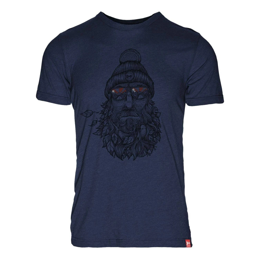Meridian Line Captain Bird Beard T-Shirt 2 Meridian Line Captain Bird Beard T-Shirt