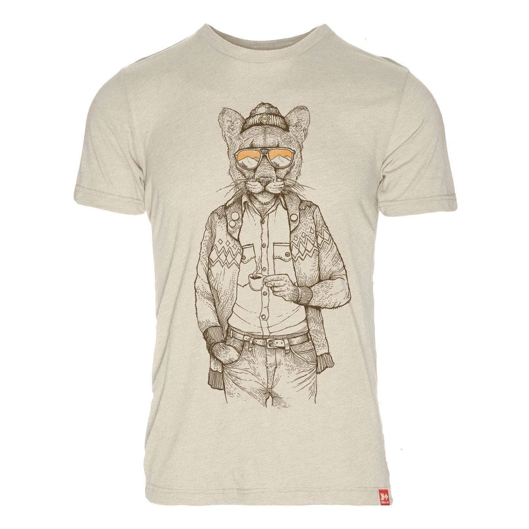Meridian Line Hip Cat T-Shirt 2 Meridian Line Hip Cat T-Shirt