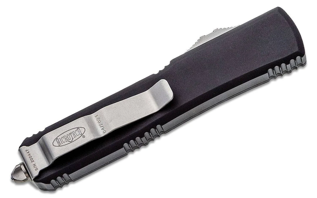 All Knife Brands Microtech 122-4 Ultratech Auto OTF Knife 3.46" Satin Double Edge Knife, Aluminum Handles 7 All Knife Brands Microtech 122-4 Ultratech Auto OTF Knife 3.46" Satin Double Edge Knife, Aluminum Handles