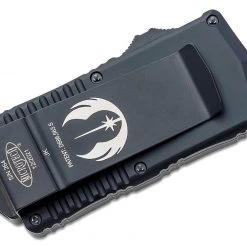 All Knife Brands Microtech 157-1JK Exocet Jedi Knight OTF Auto Knife 1.98