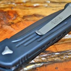 All Knife Brands Microtech LUDT Automatic Knife Black (3.4