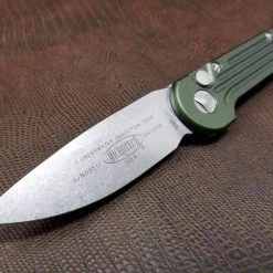Microtech LUDT Automatic Knife OD Stonewash 135-10OD All Knife Brands
