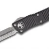 All Knife Brands Microtech Troodon Auto OTF 3.06" Stonewashed D/E 138-10