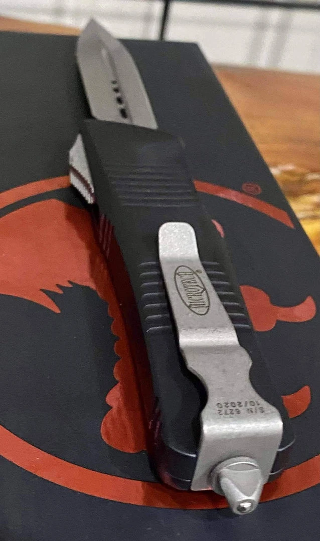 Microtech Troodon D/E OTF Automatic Knife (3" Apocalyptic) 138-10AP 4 Microtech Troodon D/E OTF Automatic Knife (3" Apocalyptic) 138-10AP