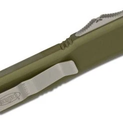 All Knife Brands Microtech Ultratech 122-4OD Auto OTF Knife 3.46" Satin D/E OD Handles 7 All Knife Brands Microtech Ultratech 122-4OD Auto OTF Knife 3.46