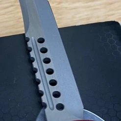 All Knife Brands Microtech Ultratech Hellhound Signature 119-10 - Distressed Red Knife 9 All Knife Brands Microtech Ultratech Hellhound Signature 119-10 - Distressed Red Knife