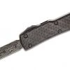 All Knife Brands Microtech UTX-70 D/E - Carbon Fiber - Damascus Blade 147-16CFS