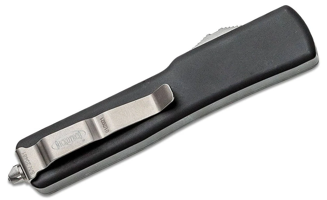 Microtech UTX-70 Mini AUTO OTF Knife 1.9" S/E Stonewashed, Black 3 Microtech UTX-70 Mini AUTO OTF Knife 1.9" S/E Stonewashed, Black