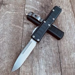 All Knife Brands Microtech UTX-85 II 231II-10S S/E Stonewashed Black