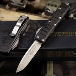 All Knife Brands Microtech UTX-85 II 231II-10S S/E Stonewashed Black
