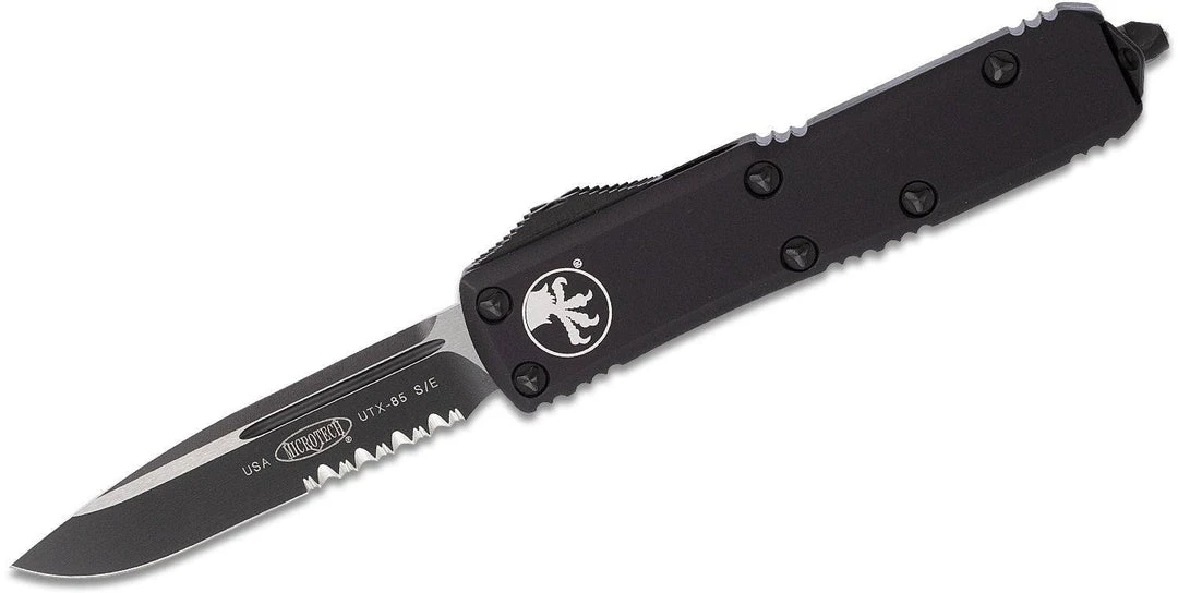 All Knife Brands Microtech UTX-85 Tactical Auto Knife 3" Black Combo 1 All Knife Brands Microtech UTX-85 Tactical Auto Knife 3" Black Combo