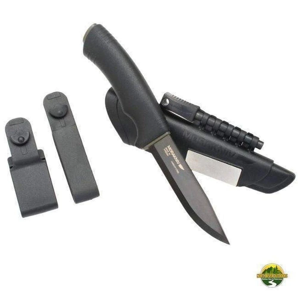 Morakniv Bushcraft Survival Knife Black Morakniv Knives 1 Morakniv Bushcraft Survival Knife Black Morakniv Knives