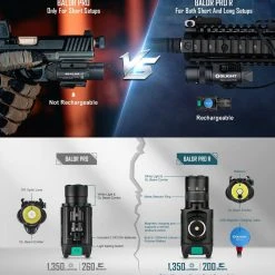 Olight Baldr Pro R Rechargeable Flashlight With GL Beam Flashlights & Lighting 13 Olight Baldr Pro R Rechargeable Flashlight With GL Beam Flashlights & Lighting