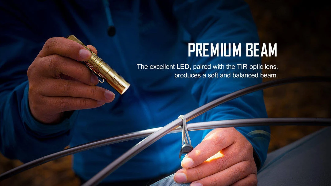 Olight I3T EOS Brass Flashlight (Limited Edition) 5 Olight I3T EOS Brass Flashlight (Limited Edition)