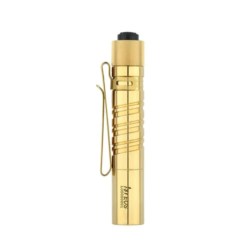 Olight I3T EOS Brass Flashlight (Limited Edition) 7 Olight I3T EOS Brass Flashlight (Limited Edition)