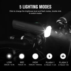Olight RN 1500 Bike Light (1,500 Lumen) Flashlights & Lighting 12 Olight RN 1500 Bike Light (1,500 Lumen) Flashlights & Lighting