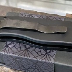 PROTECH KNIVES All Knife Brands Pro-Tech Emerson E7T Operator Tritium Button Tanto Knife (3.25" Black) 9 PROTECH KNIVES All Knife Brands Pro-Tech Emerson E7T Operator Tritium Button Tanto Knife (3.25