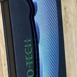 PROTECH KNIVES Pro-Tech Malibu 5241 Blue Titanium Custom Reverse Tanto Flipper