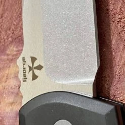 PROTECH KNIVES Pro-Tech Rockeye Auto Black Handle, Stonewash S35VN Blade LG301 11 PROTECH KNIVES Pro-Tech Rockeye Auto Black Handle, Stonewash S35VN Blade LG301