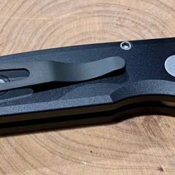 PROTECH KNIVES Pro-Tech Runt 5 Black Stonewash Wharncliffe 20-CV (R5101) All Knife Brands