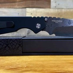 PROTECH KNIVES Pro-Tech Strider SnG Custom Auto Camo G-10 Damascus Blade Pearl Button 2436-DAMASCUS All Knife Brands 16 PROTECH KNIVES Pro-Tech Strider SnG Custom Auto Camo G-10 Damascus Blade Pearl Button 2436-DAMASCUS All Knife Brands