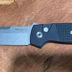 PROTECH KNIVES Pro-Tech Terzuola ATCF Auto Textured Blk (3.5