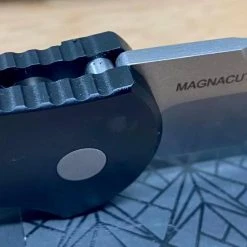 PROTECH KNIVES Pro-Tech TR-3 MC1 Magnacut Knife Fish Scale Black