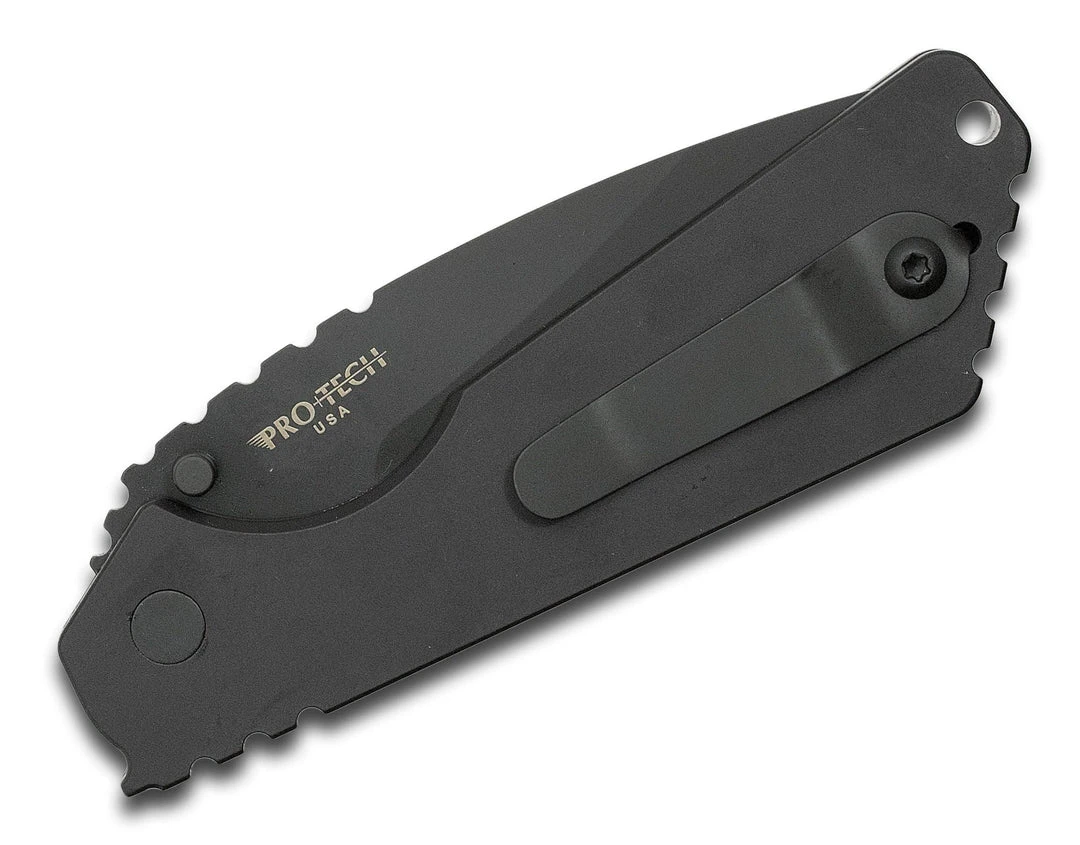 PROTECH KNIVES All Knife Brands Protech Strider 2403 SnG Auto Knife Solid Black (3.5" Black) 4 PROTECH KNIVES All Knife Brands Protech Strider 2403 SnG Auto Knife Solid Black (3.5" Black)