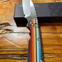 PROTECH KNIVES Protech Strider Custom SnG Auto Micarta Handle (Rare)