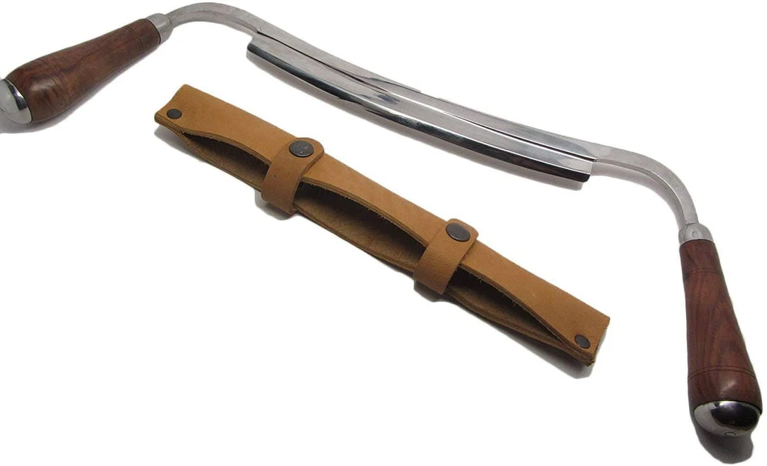 FLEXCUT Ramelson 10" Draw Knife W/ Leather Sheath Flexcut Knives 1 FLEXCUT Ramelson 10" Draw Knife W/ Leather Sheath Flexcut Knives