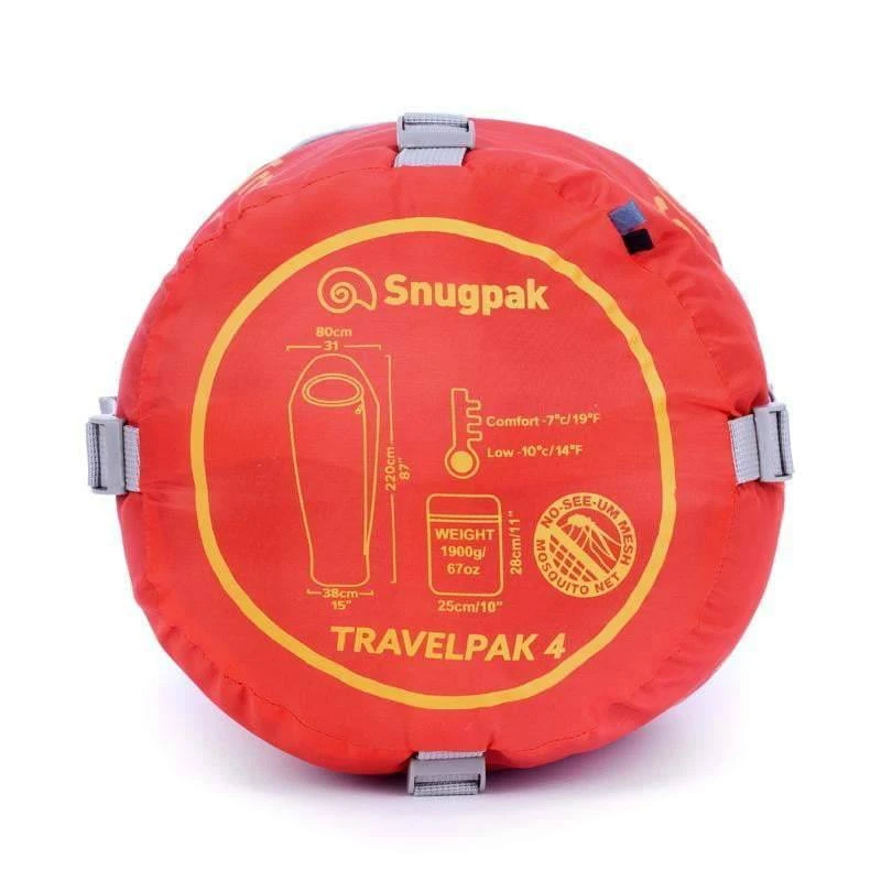 Snugpak Travelpak 4 Sleeping Bags 4 Snugpak Travelpak 4 Sleeping Bags