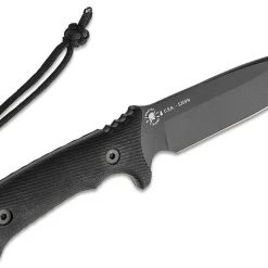 SPARTAN BLADES Spartan Harsey Difensa Combat Knife 6-1/4" S45VN Black (USA)