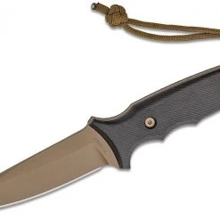 SPARTAN BLADES Spartan Harsey TT Tactical Trout Fixed Blade Knife 4.5" S45VN FDE
