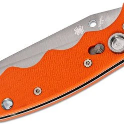 Spyderco Autonomy C165GSOR Auto Folding Knife 3.65" H-1 Satin Serrated Blade, Orange 7 Spyderco Autonomy C165GSOR Auto Folding Knife 3.65