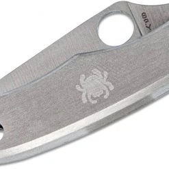 Spyderco Bug Non-Locking Knife Stainless Steel - PlainEdge Spyderco Knives