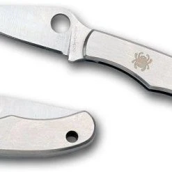 Spyderco Bug Non-Locking Knife Stainless Steel - PlainEdge Spyderco Knives