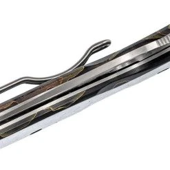 Spyderco Chaparral Knife 2.8" CTS XHP Satin Plain Blade, Raffir Noble Handles Spyderco Knives