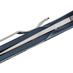 Spyderco Knives Spyderco Native 5 Lightweight Knife 2.95" CPM-SPY27 Satin Plain Blade, Cobalt Blue Handles 6 Spyderco Knives Spyderco Native 5 Lightweight Knife 2.95