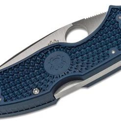 Spyderco Knives Spyderco Native 5 Lightweight Knife 2.95" CPM-SPY27 Satin Plain Blade, Cobalt Blue Handles 7 Spyderco Knives Spyderco Native 5 Lightweight Knife 2.95